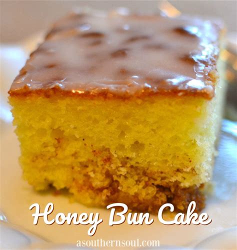 honey bun cake  southern soul