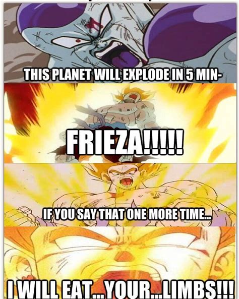 He Needs To Learn What A Minute Is Lol Meme Dbz