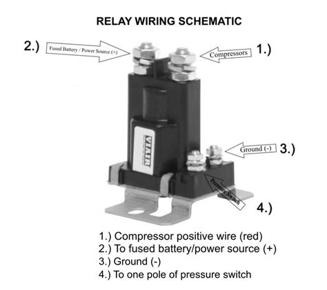 amp relay wiring instructions