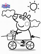 Pig Peppa Coloring Pages Colouring Printable Print Pepa Coloringpagesabc Colour Posted Abc sketch template