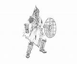 Skyrim Spriggan Scrolls Elder Pages Coloring Stormcloak Printable Fujiwara Yumiko sketch template