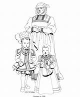 Coloring Renaissance Clothing Fun Kids Survival Pages Mode Coloringpagesfun Printable Votes Kleurplaat 288px 12kb sketch template