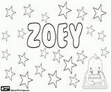 Zoey Variante Nomi Menina Greca Nomes Bambina sketch template