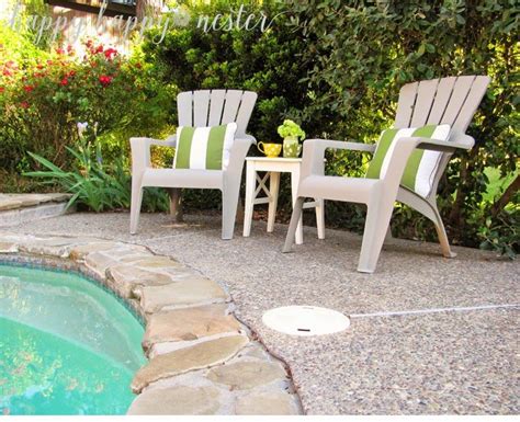 annie sloan chalk paint  plastic outdoor chairs happy