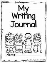 Writing Kindergarten Journal Journals Cover Grade First Student Covers Preschool Second Kids Pages Kinder 1st Use Third Teacherspayteachers Reading 3rd sketch template