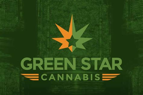 Green Star Cannabis Logo Web Brand It Advertising Spokane Wa