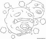 Pokemon Weezing Coloring Pages Printable Lineart Lilly Gerbil Print Color Drawing Deviantart Info sketch template