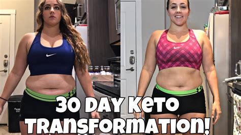amazing 30 day keto transformation keto summer slim down results youtube