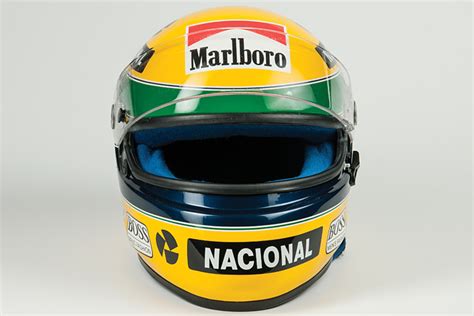 This 1993 Ayrton Senna F1 Racing Helmet Is Up For Auction