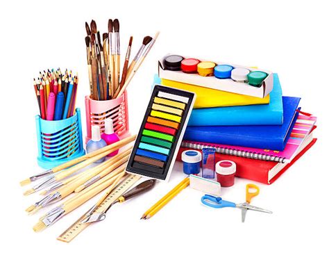 art  craft supplies stock  pictures royalty  images