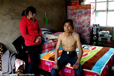 intimate photographs from inside the bedrooms of rural chinese wives who only get to spend a