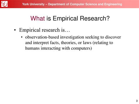 empirical research methods  human computer interaction