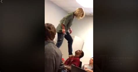 Oh No This White Teacher Did Not Put Her Foot On A Black