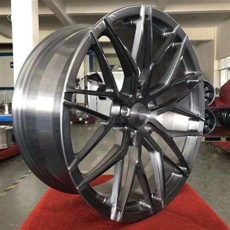 design forged   wheels  rims  brushed grey color buy