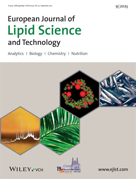 european journal  lipid science  technology wiley  library