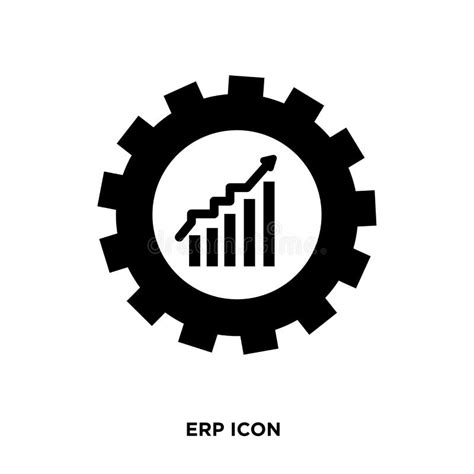 erp icon vector stock illustration illustration  illustration