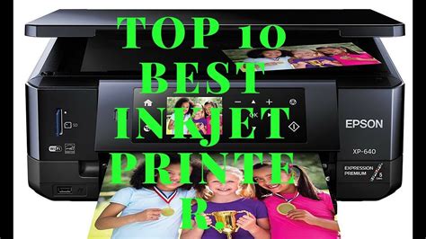 Top 10 Best Inkjet Printer 2018 Youtube