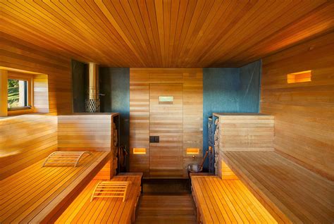 wooden sauna welcomes guests  sweat   stress   city sqft
