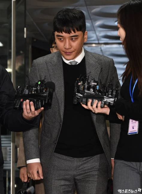 seungri arrested without detention for burning sun charges daily naver
