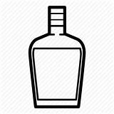Bottle Whiskey Liquor Drawing Rum Icon Tequila Brandy Beverage Clipartmag Paintingvalley Li Drawings sketch template