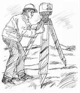Surveying Drawing Land Surveyor Getdrawings sketch template