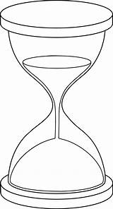 Hourglass Drawing Line Clock Clip Tattoo Sand Coloring Pages Drawings Ampulheta Hour Sanduhr Broken Colorir Para Template Glass Outline Desenho sketch template