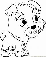 Coloring Pound Puppies Humphrey Pages Coloringpages101 Online sketch template