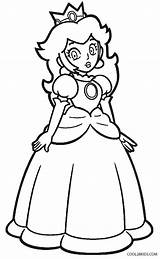Coloring Mario Peach Pages Bros Princess Super Comments sketch template