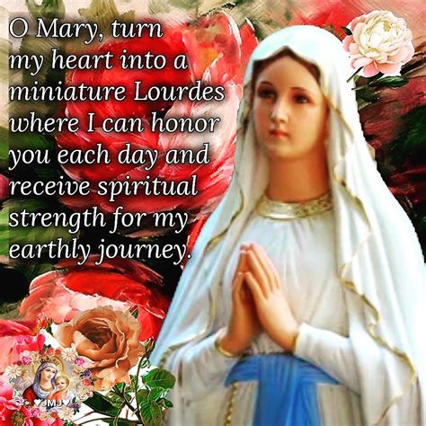 True Devotion To Mary Our Lady Of Lourdes Blessed Mother Virgin Mary