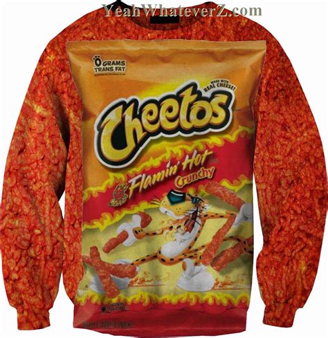 Flaming Hot Cheetos 1080p Hd Crewneck Sweater Sweatshirt