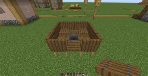 wooden chicken coop step  step tutorial minecraft designs