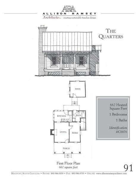 quarters allisonramseyarchitects   plan small house plans house plans