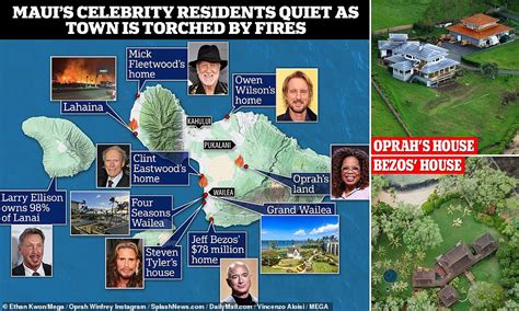 Oprah Silent Amid Maui Wildfires As Hawaii Residents Beg For Her Help