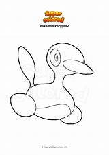 Porygon2 Lickilicky Supercolored Hoothoot Ausmalbild sketch template