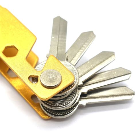 personalized custom home metal compact car key holder  logo
