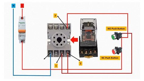 omron  pin relay wiring diagram  pin relay wiring diagram relay youtube