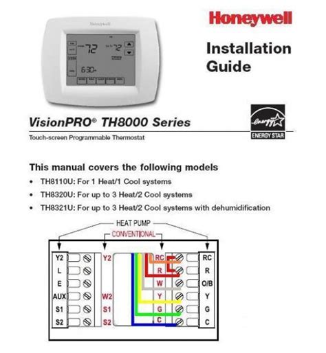 trane heat pump thermostat wiring