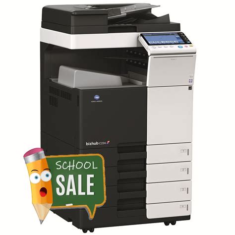 konica minolta bizhub  colour copier printer rental price offer