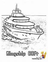 Ship Coloring Yacht Pages Boat Ft Colorable Yescoloring sketch template