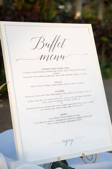 buffet menu ideas  weddings background buffet ideas