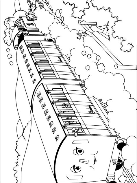 thomas  train  coloring pages    thomas  friends