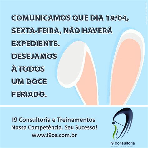 comunicado feriado   consultoria empresarial