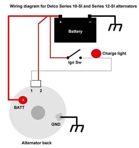 chevy alternator wiring diagram wing diagram