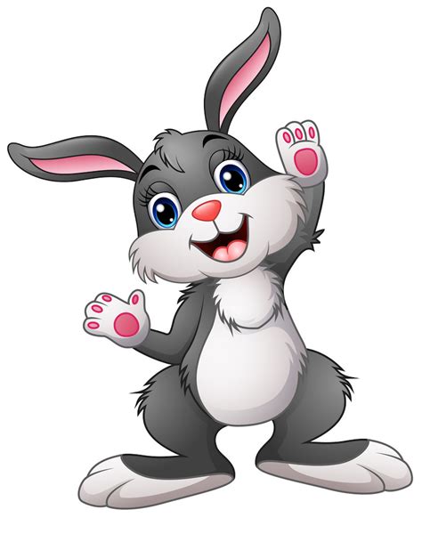 rabbit clipart coloring pages    printable design themes