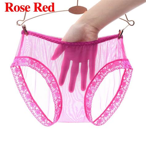 cheap women s sexy underwear mesh briefs lingerie see through lace
