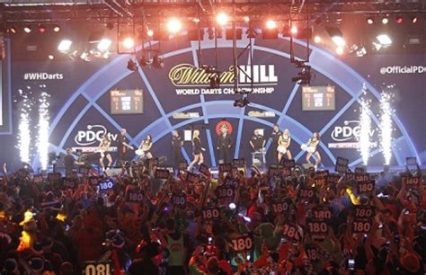 record breaking expansion  william hill world darts championship pdc