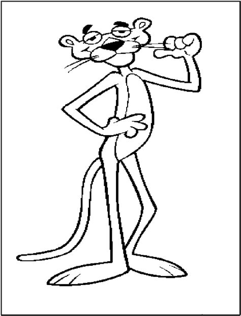 effortfulg pink panther coloring pages