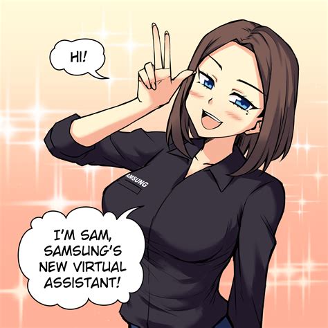 [oc] Virtual Assistants And Samsung Sam R Comics
