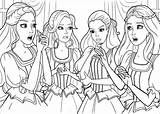 Barbie Coloring Pages Three Musketeers Coloriage Printable Dessin 3ms Girls Colouring Filles Cartoon Print Fanpop Et Les Coloriages Des Color sketch template