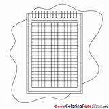 Coloring Sheets Notepad Printable Sheet Title sketch template